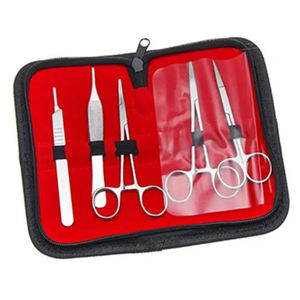 Kit de suture en acier pour étudiants en médecine, outils de formation chirurgicale, coussinet de pratique pour la suture, éducation clinique, aiguille d'apprentissage - Product Image 2