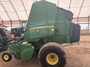 Nouvelle conception de presse à balles rondes John Deere 450E avec moteur, haute productivité, garantie de 2 ans pour le foin, le blé, la paille de riz - Product Image 2