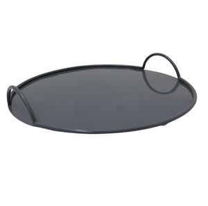 Vaisselle en fer plateau RECT couleur noire plateau de service alimentaire pour restaurant et table décoration de la maison fait à la main en vrac - Product Image 3