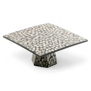 Support à gâteau en nacre en gros, fait à la main, présentoir à dessert en coquille pour la décoration de table de gâteau, fabricant direct du Vietnam - Product Image 5