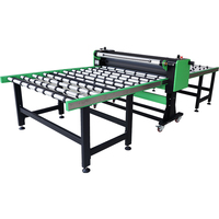 Table d'application automatique chaude et froide LF1350-B2 de 1,3 m (51 pouces) pour verre, HDF, MDF, panneaux PVC, acrylique