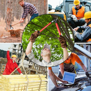 Gants en cuir souple de protection des mains avec doigts Gants en cuir respirants pour hommes - Product Image 6