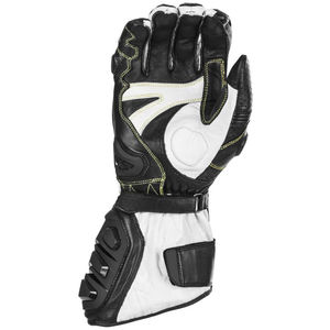 Gants de course en cuir noir véritable pour hommes et femmes hiver et été équipement de protection de moto pour route OEM prix bon marché - Product Image 2