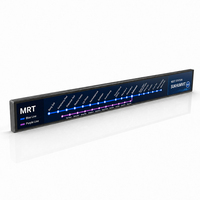 Écran numérique haute luminosité 1000 nits de 57,4 pouces pour affichage directionnel en entrée de métro, directement de l'usine