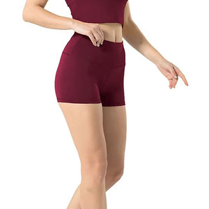 Shorts de Yoga Personnalisés avec Logo – Respirants, Écologiques, en Polyester, Taille Élastique avec Cordon – Nouvelle Arrivée, Meilleur Prix, Vente Flash - Product Image 3