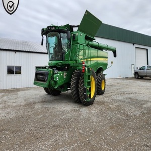 Moissonneuses-batteuses agricoles d'occasion John Deere S680 à vendre, avec moteur, pour la récolte du riz et du blé - Product Image 1