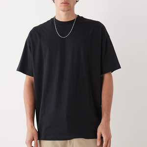 เสื้อยืดโอเวอร์ไซส์ทรงครอป พิมพ์ลายโลโก้แบบกำหนดเอง สินค้ามาใหม่ เสื้อผ้าผู้ชาย สไตล์วินเทจ พิมพ์ลายสกรีน ผ้าเจอร์ซีย์ระบายอากาศ เป็นมิตรกับสิ่งแวดล้อม - Product Image 6