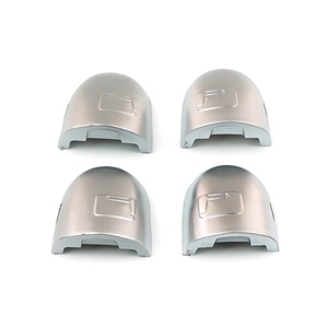 BDP576-2 Left Right <b>Door</b> <b>Handle</b> Key Lock Cover Cap Set Silver Color for Megane Scenic Laguna 2 Primera P12 Espace 4 Vel Satis Cl - Product Image 1