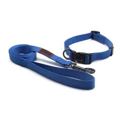 Collar para perro mascota de nailon liso en blanco con logotipo personalizado, correa de la mejor calidad - Product Image 4