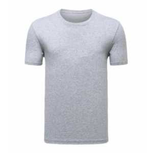 100% Jersey de algodón de punto Casual camiseta de hombre patrón sólido bordado de alta calidad mangas cortas transpirables de talla grande buena - Product Image 2
