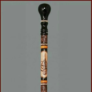 MEJOR BASTÓN DE RESINA DE MADERA ANTIDESLIZANTE CÓMODO con mango fuerte de varias formas para rehabilitación de personas mayores - Product Image 3