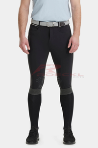 Pantalones de hombre personalizados proveedor al por mayor elegantes pantalones delgados pantalones de montar ecuestre tela transpirable desgaste duradero fábrica - Product Image 4