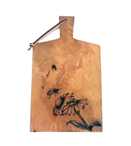 Tabla de cortar de madera Diseño llamativo y acabado Tabla de cortar de queso Tabla de cortar Productos de gran oferta con MOQ bajo - Product Image 3