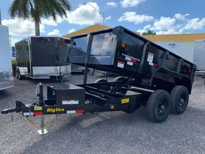 High Quality 4-Wheel 3-10 Ton Agriculture Farm <b>Trailer</b> Tipping Dump <b>Trailer</b> with Motor <b>Tractor</b> Equipment in Stock - Product Image 3