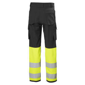 Pantalons de sécurité Cargo réfléchissants haute visibilité pour hommes, style décontracté, pantalons de travail multi-poches pour l'extérieur vente en gros - Product Image 6