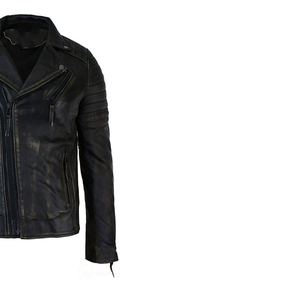 Vestes en cuir véritable imperméables et respirantes pour hommes, design tendance 2024, confortables, vente en gros, manches longues, style racing. - Product Image 6