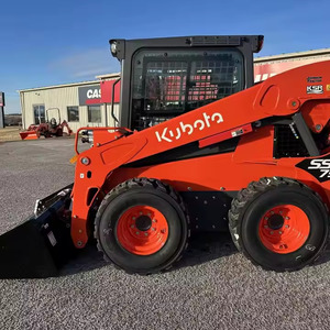 Kubota SSV75รถตักดินรถตักตีนตะขาบรถตักตีนตะขาบด้านหน้าพร้อมปั๊มลูกปืนเครื่องยนต์หลัก & ส่วนประกอบ PLC - Product Image 2