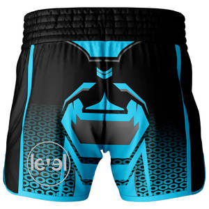 Logo personnalisé respirant Muay Thai Shorts pour hommes et enfants Gym Fight Boxing Set avec fonction extensible - Product Image 2