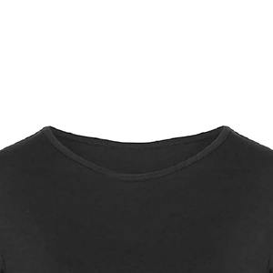 Latest Design Outdoor Use <b>Women</b> Crop <b>Top</b> Solid Color Comfortable <b>Loose</b> Fit High Quality Spandex/Cotton - Product Image 5