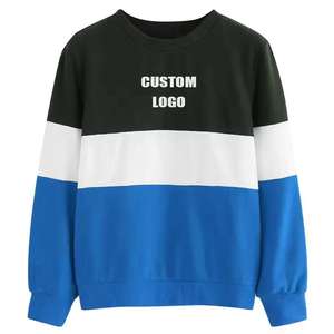 Streetwear Men's 100% Cotton Heavyweight Winter Sweatshirts Custom Logo <b>Hoodies</b> Oversized French Terry Crewneck - Product Image 3