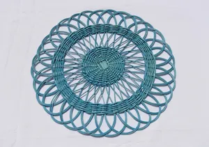 Handmade จานรองแก้วปอกระเจาสูงขายคุณภาพระดับพรีเมียมจานรองแก้วปอกระเจา Elegant สําหรับบ้านโรงแรมตารางตกแต่งการใช้งานขายส่ง - Product Image 2