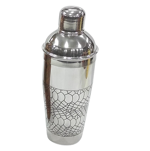 Coctelera de Cuero Personalizada al por Mayor, Coctelera Portátil con Logotipo Grabado, Coctelera de Acero Inoxidable para Bar de Hotel - Product Image 5