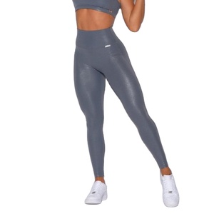 100% algodón Activewear Mujeres Leggings Comprar para hombres Pantalones de yoga orgánicos Leggings sostenibles Mujeres Precio al por mayor Manga deportiva - Product Image 4