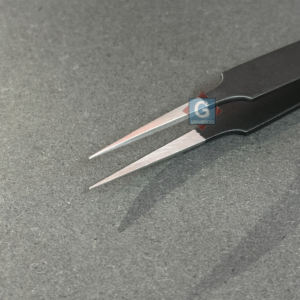 Pinzas de pestañas de Punta puntiaguda de acero inoxidable de alta calidad para extensión de pestañas - Product Image 2