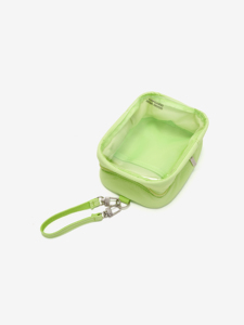 ITA Fashion Nylon Open Portable Display Tote <b>Bag</b> with <b>Transparent</b> Window for Cosmetic Use - Product Image 4