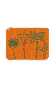 Tigres elegantes y bonitos, bolso con cremallera y cuentas de hermandad de mujeres bordado BAMA con cuentas de semillas hechas a mano artesanía premium de la India - Product Image 3