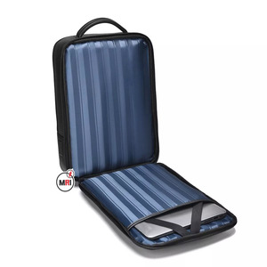 Sac à dos décontracté unisexe en polyester imperméable de grande capacité Système de transport à fermeture éclair avec sangle USB pour affaires - Product Image 3