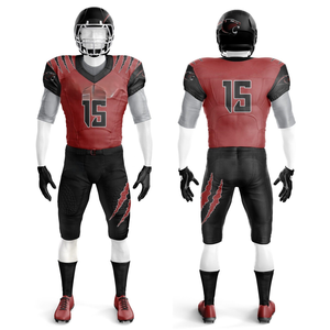 ชุดเสื้อฟุตบอลอเมริกันแบบทนทานเสื้อทีมพิมพ์ลายไซส์ใหญ่ระบายอากาศได้ดี - Product Image 3