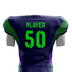 2025 maillot de football américain meilleure qualité impression de logo personnalisé grande taille respirant pas cher prix vêtements de football américain - Product Image 5