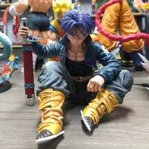 Nouvelle figurine en résine de Trunks de Dragon Ball Z, ensemble de figurines d'action pour collectionner, décorer, modèle promotionnel avec personnages DBZ - Product Image 3