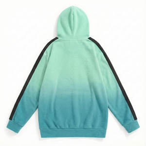 Custom Brand Logo Varsity Hoodies Heavyweight Fleece Pullover Side <b>Stripe</b> Design Streetwear Sweatshirts Men Women Unisex Hoodies - Product Image 4