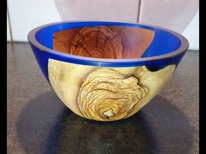 ENSALADERA DE MADERA Y RESINA NATURAL HECHA A MANO DE DECORACIÓN VINCULADA EXPANDIBLE Buena calidad para uso doméstico y en restaurantes para fiestas - Product Image 3