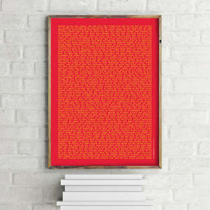 Póster de Arte Alemán con Frases sobre la Parentalidad para Decoración de Pared, Hecho de Papel Resistente - Product Image 3