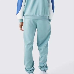 380 grammes poids lourd deux pièces pull à capuche ensemble hommes survêtement personnalisé de haute qualité surdimensionné sweats à capuche et pantalons de survêtement ensemble hommes - Product Image 3