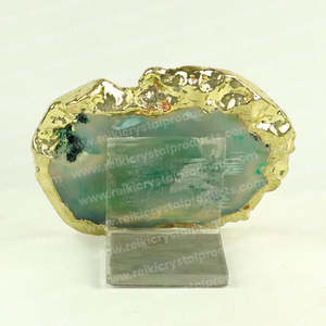 Promotional <b>Coaster</b> Set with Crystal <b>Agate</b> Stone Dad's Gift Table Decoration - Product Image 6