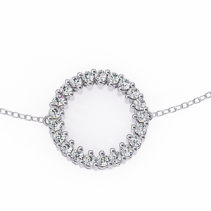 Magnifique bracelet et jonc en or 18 carats avec diamants de laboratoire, bijoux luxueux - Product Image 4