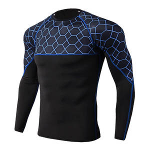 Camiseta de Compresión 3D Transpirable y Ecológica para Hombre, de Secado Rápido, para Natación, Moda 2026 - Product Image 3