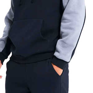 Matériau de qualité supérieure personnalisé survêtement de saison d'hiver pour hommes décontracté tissu respirant logo imprimé prix de gros ensemble de survêtement - Product Image 6