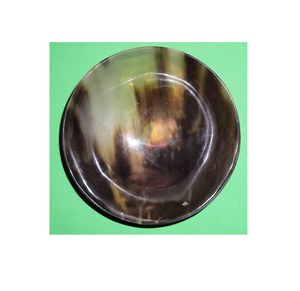 Bol moderne en corne de buffle polie de style animal Ustensiles de cuisine à prix économique pour la décoration de la maison et le service de nourriture de l'Inde - Product Image 1