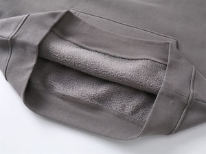 ชุดเสื้อมีฮู้ดน้ำหนัก400- 500 GSM เสื้อฮู้ดเสื้อสวมหัวโอเวอร์ไซส์ - Product Image 5