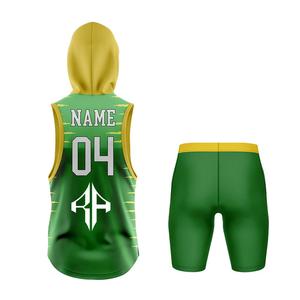 Uniforme de Fútbol Americano 7v7 2025, Alta Calidad, Cuello con Capucha, Spandex/Poliéster, Todas las Temporadas, Color Personalizado, RIVIAN ATLANTIC - Product Image 4