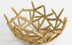 Cuencos de Aluminio Pulido Estilo Americano con Diseño de Estrella de Mar, Ecológicos, para Frutas, Frutas Secas, Sopa, Pasta, Ensaladas, Regalos Empresariales - Product Image 3