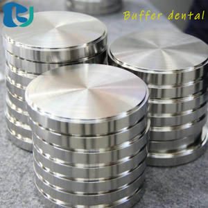 Disco de Aleación de Titanio de Grado 4 de 98 mm para Implantes, Puentes y Barras, Materiales CAD/CAM para <span class=keywords><strong>Centro</strong></span> de Mecanizado Dental CNC - Product Image 2