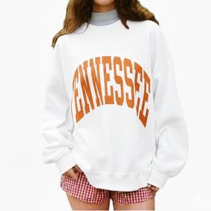 Sudadera de Cuello Alto Reversible de Algodón para Mujer, con Logotipo Personalizado, Estilo Holgado, Gran Venta - Product Image 1