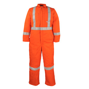 Big Bill Class 3 Hi VIS X-Back สภาพอากาศหนาวเย็นหุ้มฉนวนผ้าทอลายทแยง - Product Image 1