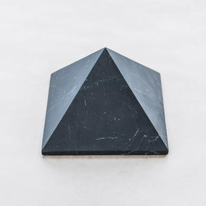 Pirámide de shungita sin pulir de 3.1 pulgadas (80 mm) - Product Image 2